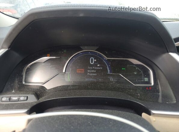 JHMZC5F32KC005696 2019 HONDA CLARITY Green Вид щитка приладів