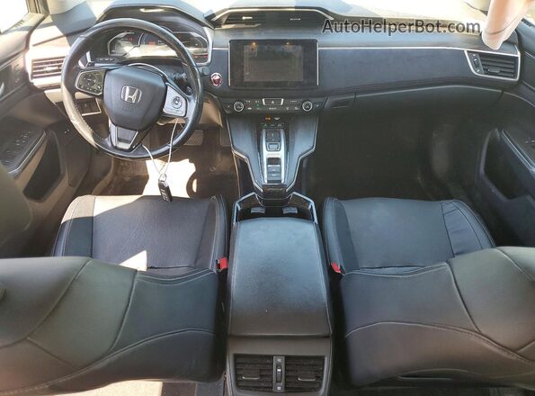 JHMZC5F34JC010882 2018 HONDA CLARITY Gray Вид панелі приладів