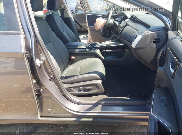 JHMZC5F36JC004498 2018 HONDA CLARITY Gray წინა სალონის ხედი
