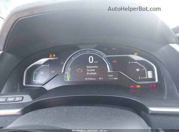 JHMZC5F36JC004498 2018 HONDA CLARITY Gray უკანა სავარძლების ხედი