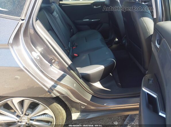 JHMZC5F36JC004498 2018 HONDA CLARITY Gray VIN კოდის სტიკერის ხედი
