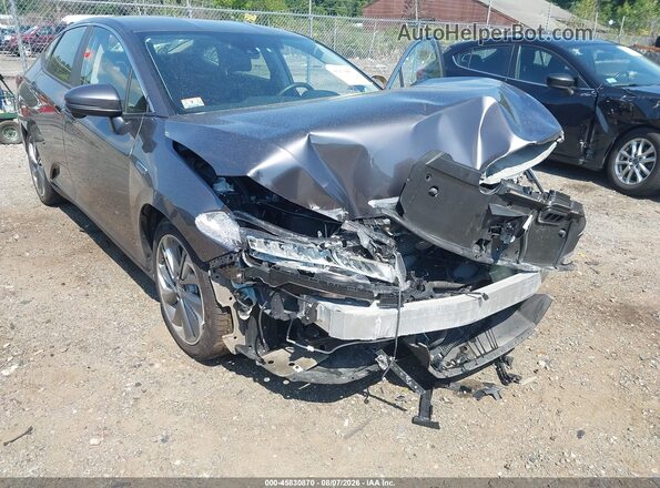 JHMZC5F36JC004498 2018 HONDA CLARITY Gray წინა ხედი