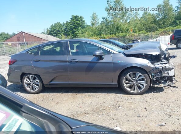 JHMZC5F36JC004498 2018 HONDA CLARITY Gray სალონის 360-გრადუსიანი ხედი