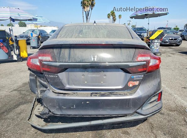 JHMZC5F37JC000329 2018 HONDA CLARITY Gray Вид ззаду