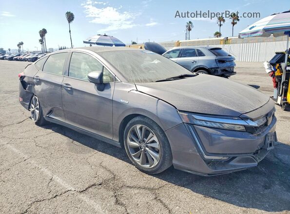 JHMZC5F37JC000329 2018 HONDA CLARITY Gray Передня права чверть