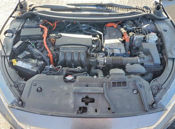 JHMZC5F37JC000329 2018 HONDA CLARITY Gray Вид задньої частини салону