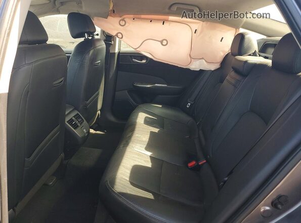 JHMZC5F37JC000329 2018 HONDA CLARITY Gray Вид задніх сидінь