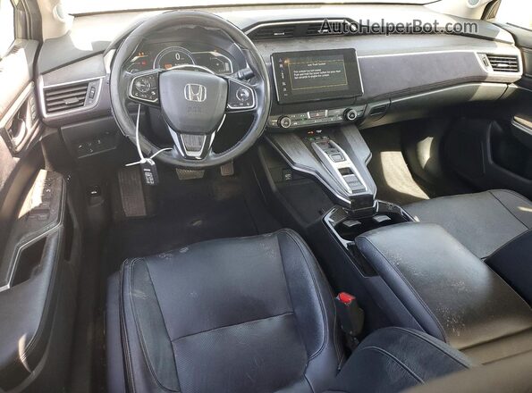 JHMZC5F37JC000329 2018 HONDA CLARITY Gray Вид панелі приладів