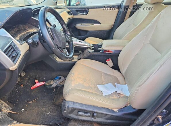 JHMZC5F38JC008066 2018 HONDA CLARITY Черный Вид салона спереди