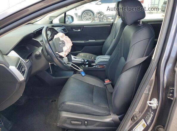 JHMZC5F38JC013106 2018 HONDA CLARITY Gray Front interior view