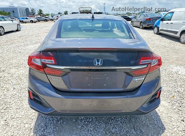 JHMZC5F38JC013106 2018 HONDA CLARITY Gray Rear view