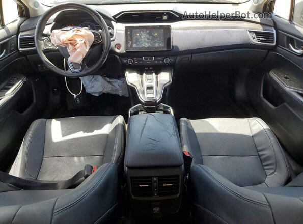 JHMZC5F38JC013106 2018 HONDA CLARITY Gray Dashboard view