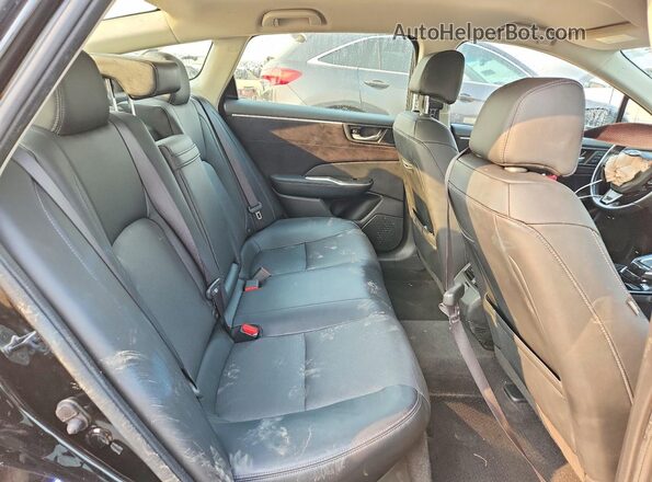 JHMZC5F39JC009999 2018 HONDA CLARITY Black Հետևի նստատեղերի տեսք