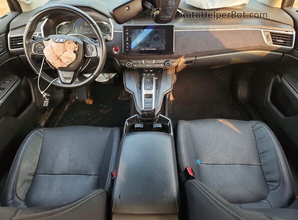 JHMZC5F39JC009999 2018 HONDA CLARITY Black Առջևի վահանակի տեսք