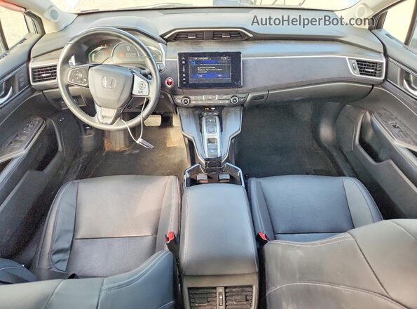 JHMZC5F3XJC004147 2018 HONDA CLARITY Silver Вид панелі приладів