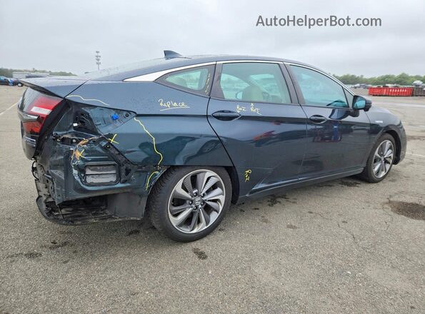 JHMZC5F3XJC019134 2018 HONDA CLARITY Green Հետևի աջ