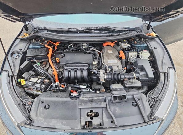JHMZC5F3XJC019134 2018 HONDA CLARITY Green Սալոնի հետևի տեսք