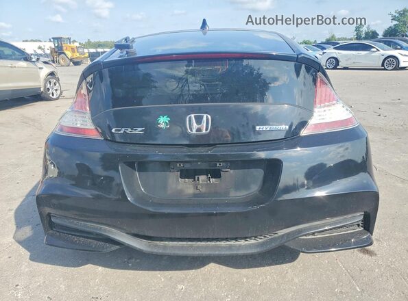 JHMZF1C4XGS000238 2016 HONDA CR-Z Черный Вид сзади