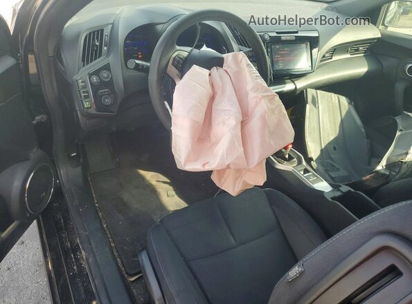 JHMZF1C4XGS000238 2016 HONDA CR-Z Черный Вид панели приборов