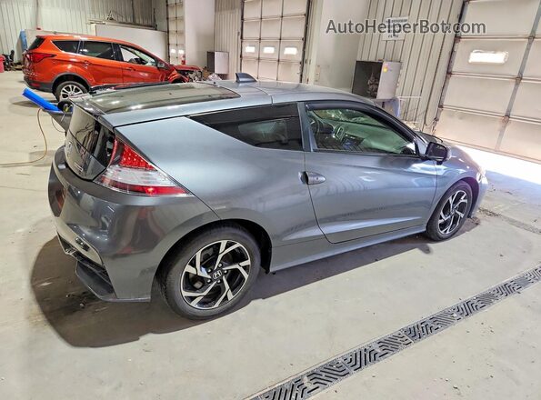 JHMZF1D65GS000891 2016 HONDA CR-Z Charcoal უკანა მარჯვენა