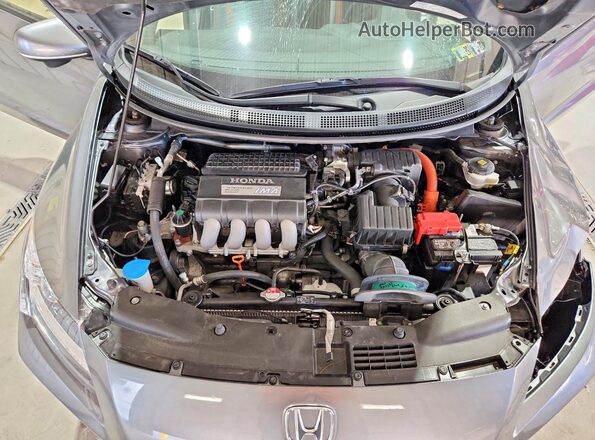 JHMZF1D65GS000891 2016 HONDA CR-Z Charcoal უკანა სალონის ხედი