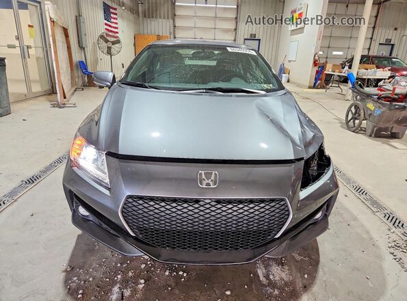 JHMZF1D65GS000891 2016 HONDA CR-Z Charcoal წინა ხედი