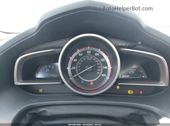 JM1BM1J73G1334039 2016 MAZDA 3 Белый Вид задних сидений