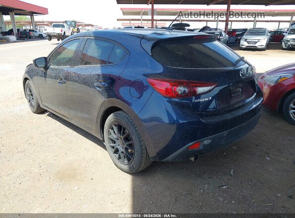 JM1BM1J7XG1333342 2016 MAZDA 3 Blue Trasero izquierdo