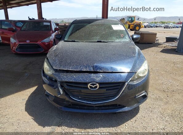 JM1BM1J7XG1333342 2016 MAZDA 3 Blue Vista del cuadro de instrumentos