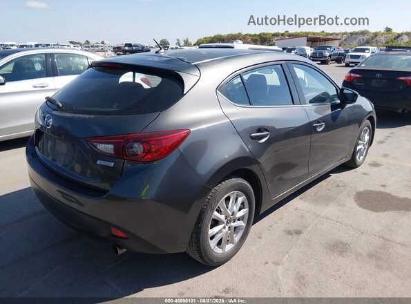 JM1BM1L79G1323043 2016 MAZDA 3 Black Tył prawy
