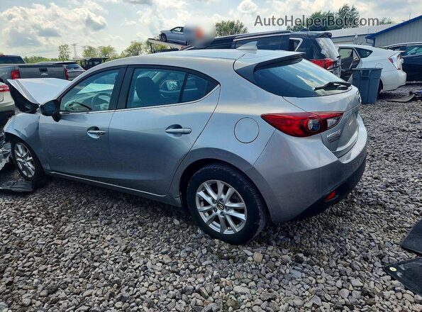 JM1BM1M71G1326453 2016 MAZDA 3 Silver Rear left