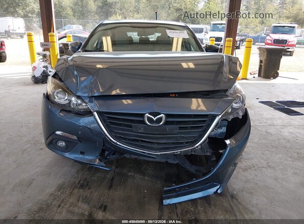 JM1BM1M77G1280501 2016 MAZDA 3 Синий Вид панели приборов