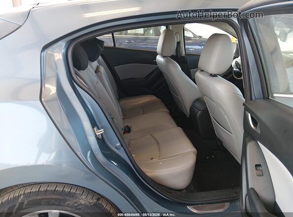 JM1BM1M77G1280501 2016 MAZDA 3 Синий Вид наклейки с VIN-кодом