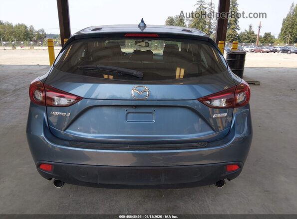 JM1BM1M77G1280501 2016 MAZDA 3 Синий 