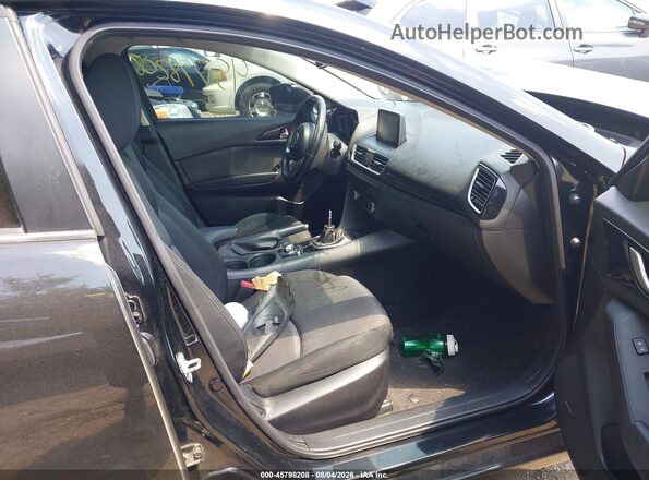 JM1BM1M79G1337765 2016 MAZDA 3 Black Սալոնի դիմացի տեսք