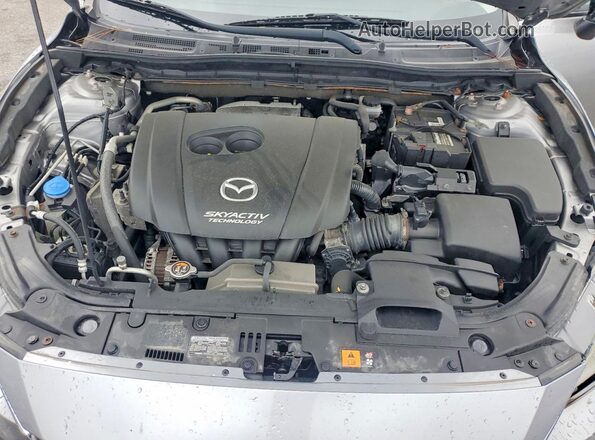 JM1BM1T75G1296441 2016 MAZDA 3 Silver Սալոնի հետևի տեսք