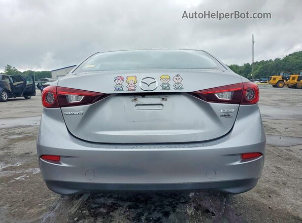 JM1BM1T75G1296441 2016 MAZDA 3 Silver Հետևի տեսք
