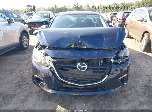 JM1BM1T79G1292067 2016 MAZDA 3 Black Widok zestawu wskaźników