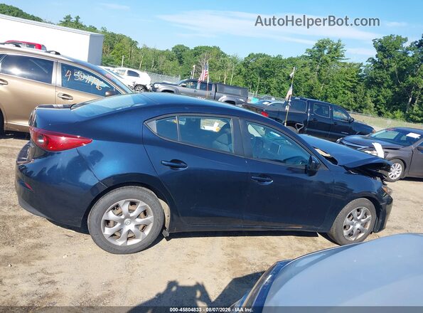 JM1BM1T79G1292067 2016 MAZDA 3 Black Widok wnętrza z tyłu