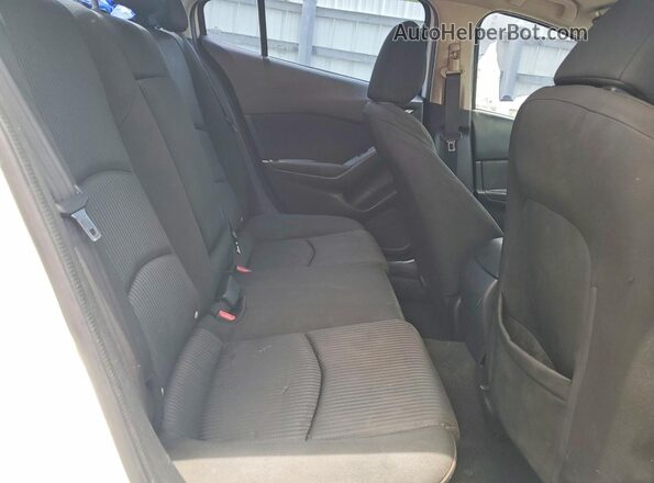 JM1BM1U73G1296064 2016 MAZDA 3 White Rear seats view