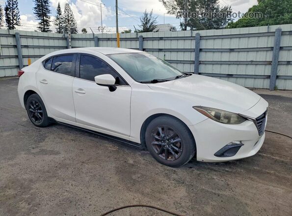 JM1BM1U73G1296064 2016 MAZDA 3 White Front right