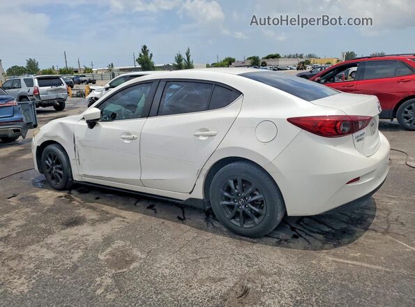 JM1BM1U73G1296064 2016 MAZDA 3 White Rear left