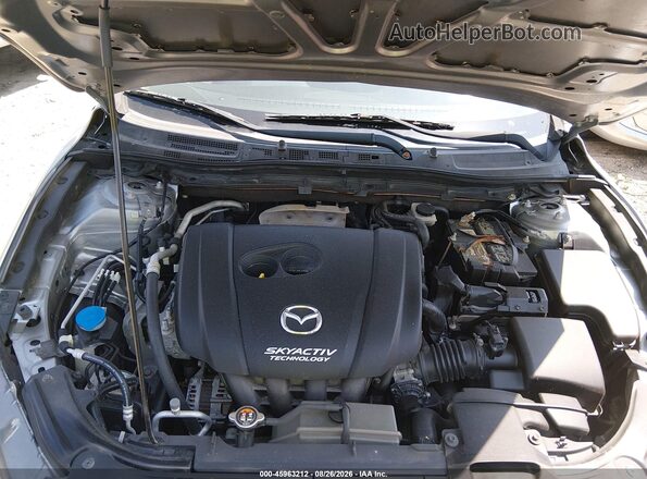 JM1BM1U75G1303774 2016 MAZDA 3 Silver უკანა ხედი
