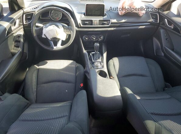 JM1BM1U7XG1277365 2016 MAZDA 3 Blue Вид панелі приладів