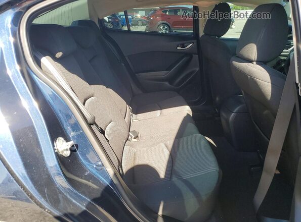 JM1BM1U7XG1277365 2016 MAZDA 3 Blue Вид задніх сидінь