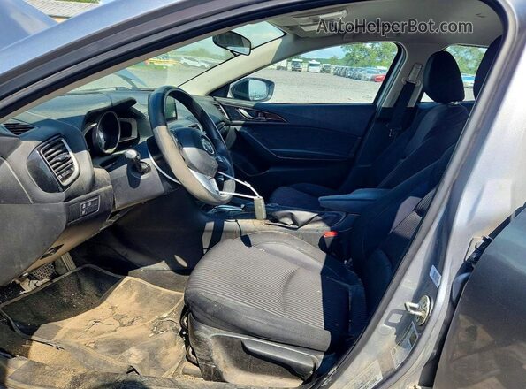 JM1BM1U7XG1303107 2016 MAZDA 3 Silver წინა სალონის ხედი