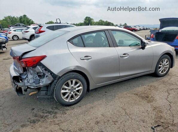 JM1BM1U7XG1310106 2016 MAZDA 3 Серебряный Задняя правая четверть