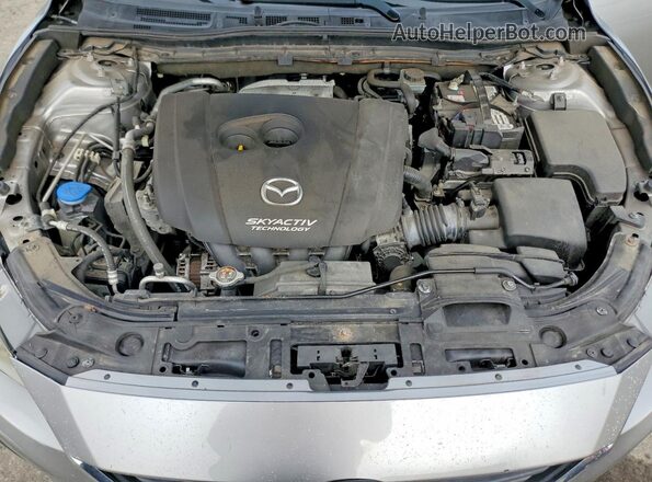 JM1BM1U7XG1310106 2016 MAZDA 3 Серебряный Вид задней части салона