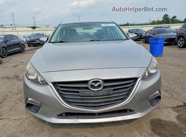 JM1BM1U7XG1310106 2016 MAZDA 3 Серебряный Вид спереди