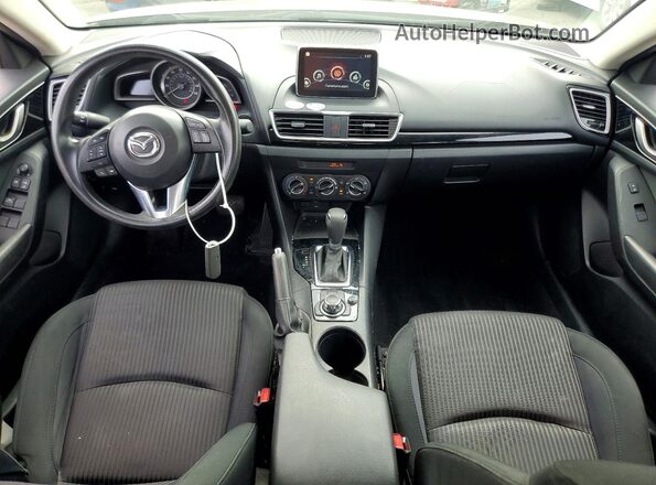 JM1BM1U7XG1310106 2016 MAZDA 3 Серебряный Вид панели приборов